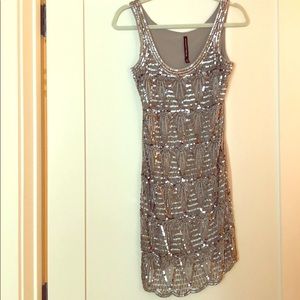 Silver dress